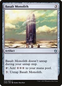 Basalt Monolith - Commander Anthology - Magic: The Gathering card