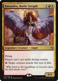 Basandra, Battle Seraph - Commander Anthology - Magic: The Gathering card