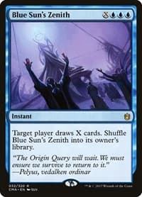 Blue Sun's Zenith - Commander Anthology - Magic: The Gathering card