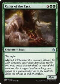 Caller of the Pack - Commander Anthology - Magic: The Gathering card