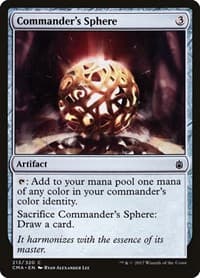 Commander's Sphere - Commander Anthology - Magic: The Gathering card