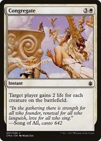 Congregate - Commander Anthology - Magic: The Gathering card