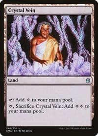 Crystal Vein - Commander Anthology - Magic: The Gathering card