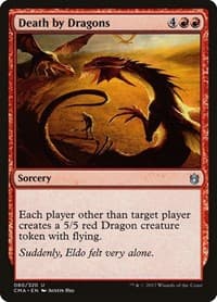 Death by Dragons - Commander Anthology - Magic: The Gathering card