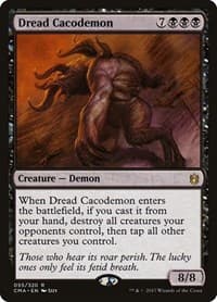 Dread Cacodemon - Commander Anthology - Magic: The Gathering card