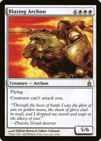 Blazing Archon - Ravnica: City of Guilds - Magic: The Gathering card