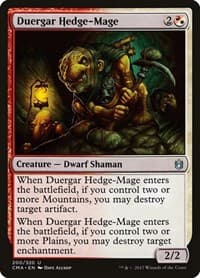 Duergar Hedge-Mage - Commander Anthology - Magic: The Gathering card