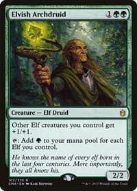 Elvish Archdruid - Commander Anthology - Magic: The Gathering card
