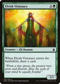 Elvish Visionary - Commander Anthology - Magic: The Gathering card