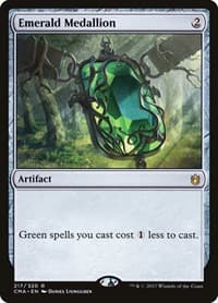 Emerald Medallion - Commander Anthology - Magic: The Gathering card