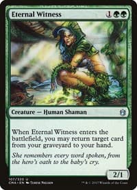 Eternal Witness - Commander Anthology - Magic: The Gathering card