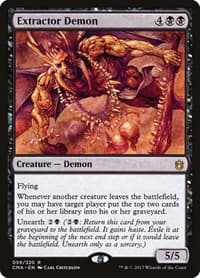 Extractor Demon - Commander Anthology - Magic: The Gathering card