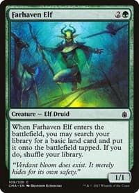 Farhaven Elf - Commander Anthology - Magic: The Gathering card