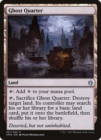Ghost Quarter - Commander Anthology - Magic: The Gathering card