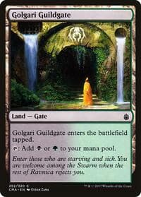 Golgari Guildgate - Commander Anthology - Magic: The Gathering card