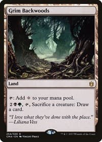 Grim Backwoods - Commander Anthology - Magic: The Gathering card