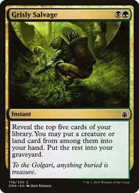 Grisly Salvage - Commander Anthology - Magic: The Gathering card