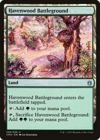Havenwood Battleground - Commander Anthology - Magic: The Gathering card