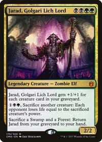 Jarad, Golgari Lich Lord - Commander Anthology - Magic: The Gathering card