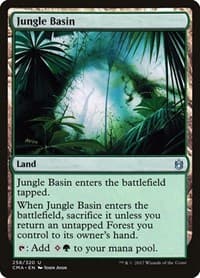 Jungle Basin - Commander Anthology - Magic: The Gathering card
