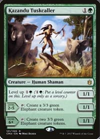 Kazandu Tuskcaller - Commander Anthology - Magic: The Gathering card