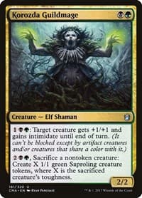 Korozda Guildmage - Commander Anthology - Magic: The Gathering card