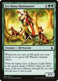 Lys Alana Huntmaster - Commander Anthology - Magic: The Gathering card