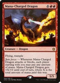 Mana-Charged Dragon - Commander Anthology - Magic: The Gathering card