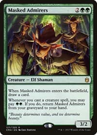 Masked Admirers - Commander Anthology - Magic: The Gathering card