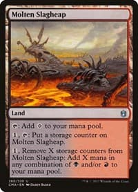 Molten Slagheap - Commander Anthology - Magic: The Gathering card