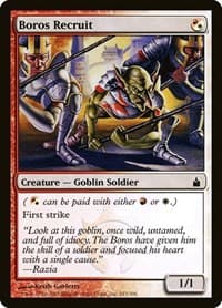 Boros Recruit - Ravnica: City of Guilds - Magic: The Gathering card