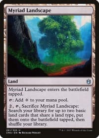 Myriad Landscape - Commander Anthology - Magic: The Gathering card