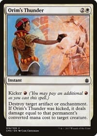 Orim's Thunder - Commander Anthology - Magic: The Gathering card