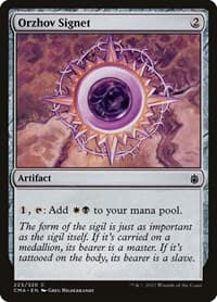 Orzhov Signet - Commander Anthology - Magic: The Gathering card