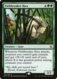 Pathbreaker Ibex - Commander Anthology - Magic: The Gathering card