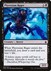 Phyrexian Rager - Commander Anthology - Magic: The Gathering card