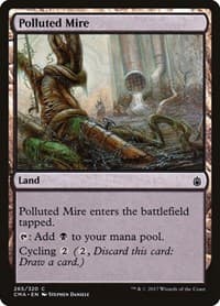 Polluted Mire - Commander Anthology - Magic: The Gathering card
