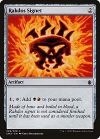Rakdos Signet - Commander Anthology - Magic: The Gathering card
