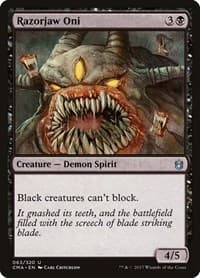 Razorjaw Oni - Commander Anthology - Magic: The Gathering card