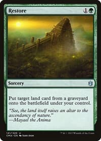 Restore - Commander Anthology - Magic: The Gathering card