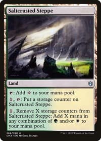Saltcrusted Steppe - Commander Anthology - Magic: The Gathering card