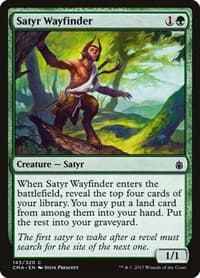 Satyr Wayfinder - Commander Anthology - Magic: The Gathering card