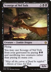 Scourge of Nel Toth - Commander Anthology - Magic: The Gathering card