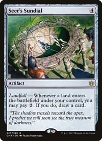 Seer's Sundial - Commander Anthology - Magic: The Gathering card