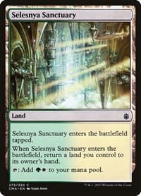 Selesnya Sanctuary - Commander Anthology - Magic: The Gathering card