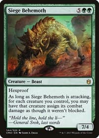 Siege Behemoth - Commander Anthology - Magic: The Gathering card