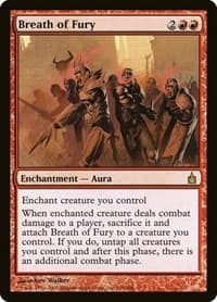 Breath of Fury - Ravnica: City of Guilds - Magic: The Gathering card