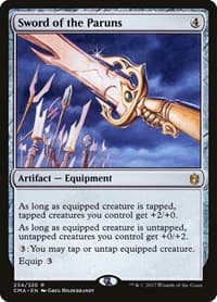 Sword of the Paruns - Commander Anthology - Magic: The Gathering card