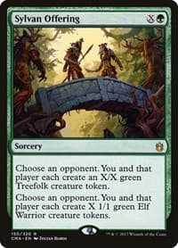 Sylvan Offering - Commander Anthology - Magic: The Gathering card