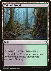 Tainted Wood - Commander Anthology - Magic: The Gathering card